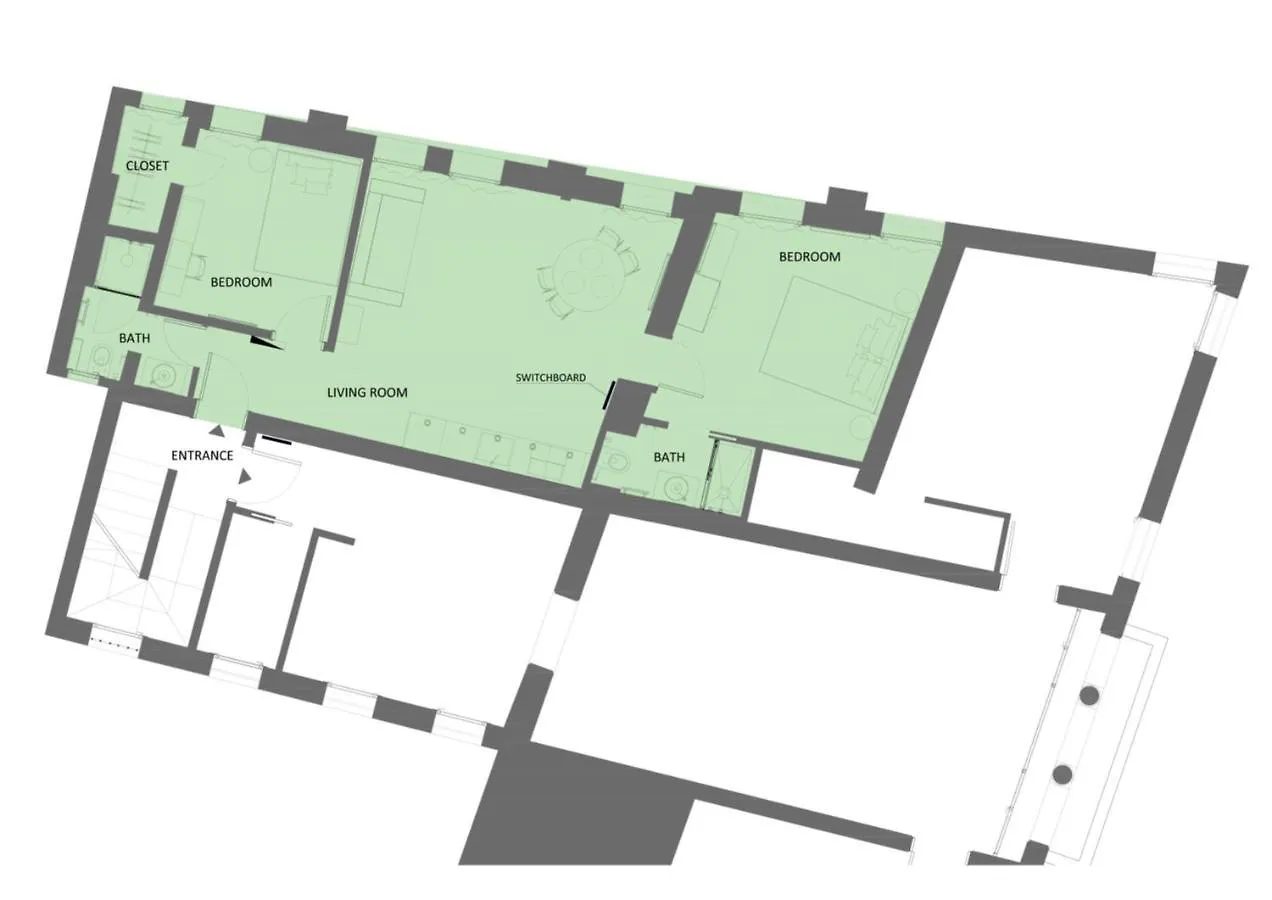 Appartement Tadomo - Corte Del Cafetier Venetië